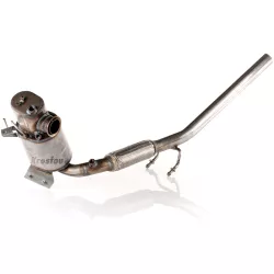 Volkswagen Polo 1.6 TDI DPF Diesel Particulate Filter (catalyst included / two pressure pipes)