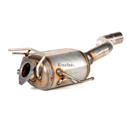 Porsche Cayenne 3.0 TDI DPF Diesel Particulate Filter (two pressure pipes)
