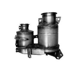 KF-0731 Diesel Particulate Filter with catalytic converter DPF