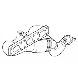 KF-58909 Catalytic Converter BMW